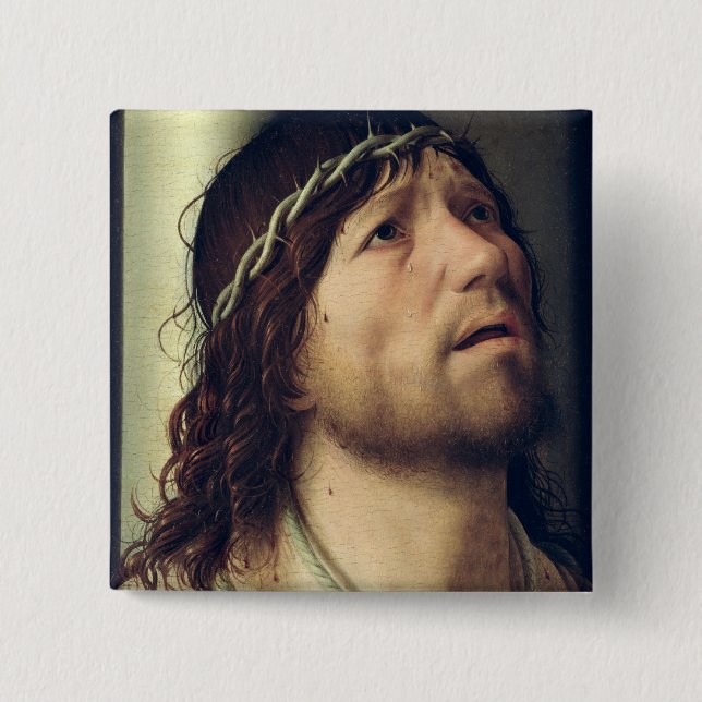 Kristus på kolonnen, c.1475 knapp (Framsida)