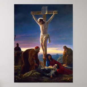 Kristus på Kor av Carl Bloch Poster