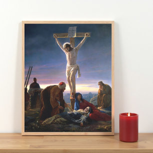 Kristus på Kor av Carl Bloch, Religiösa Poster