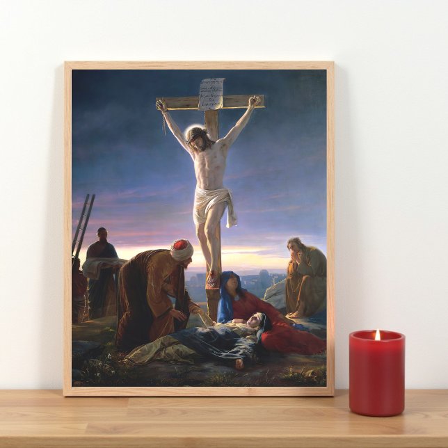 Kristus på Kor av Carl Bloch, Religiösa Poster (Skapare uppladdad)