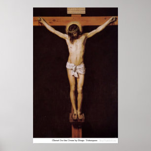 Kristus på kor av Diego Velazquez Poster