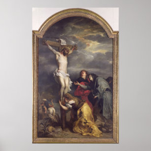 Kristus på kor, c.1628-30 poster