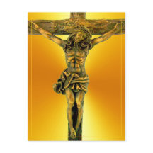 Kristus på Kor Focus on Faith Postcard