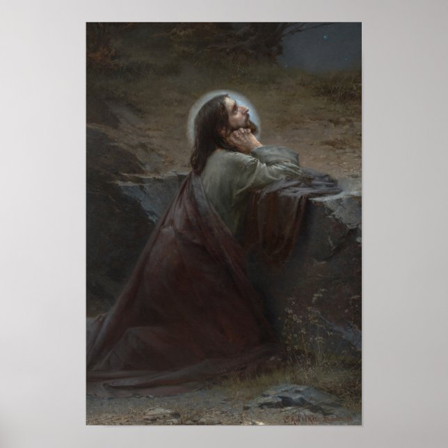 Kristus på Olivberget (de kommer att göras!) Poster (Framsidan)