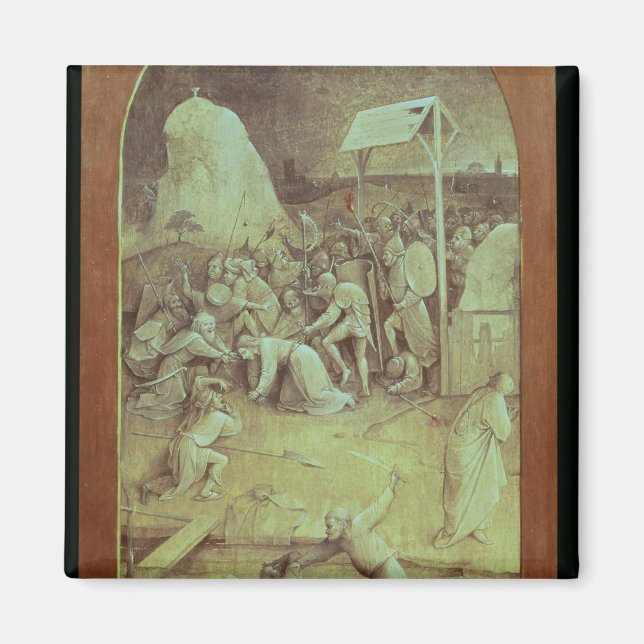 Kristus på väg till Calvariation Magnet (Framsidan)