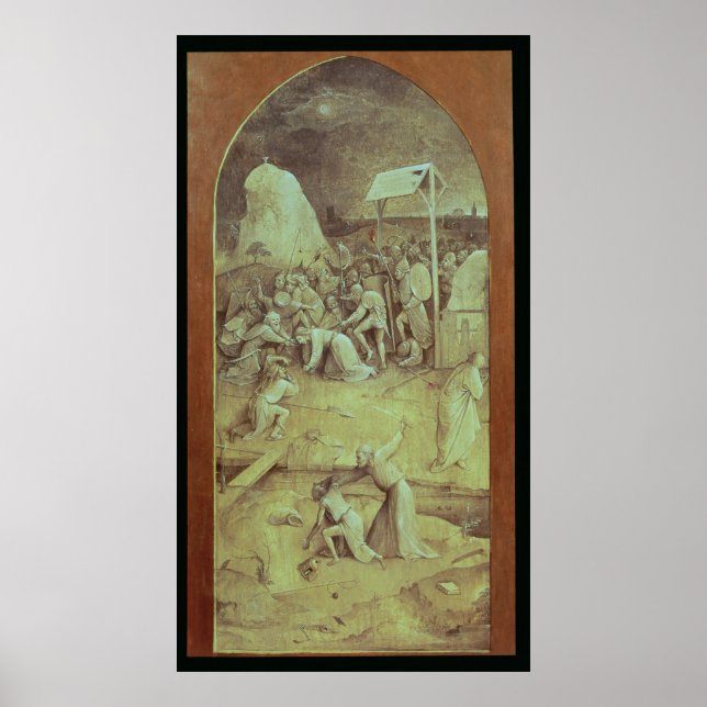 Kristus på väg till Calvariation Poster (Framsidan)