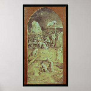 Kristus på vägen till calvaryen poster