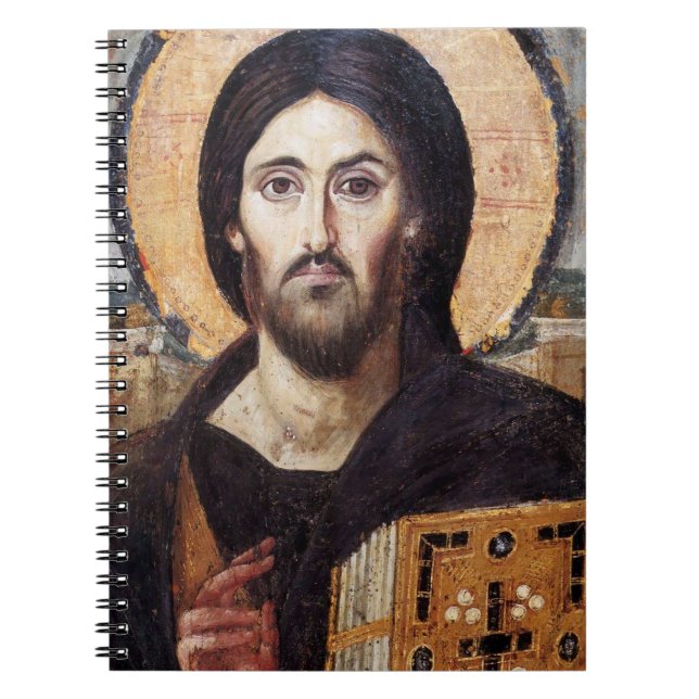 Kristus Pantocrator Anteckningsbok (Framsidan)