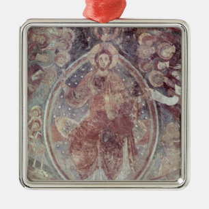 Kristus Pantocrator, från apsen Julgransprydnad Metall
