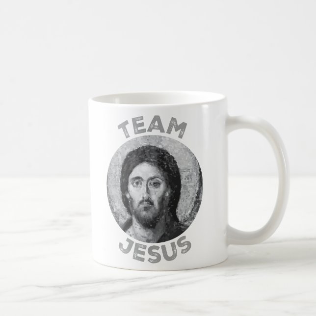 Kristus Pantocrator Icon Kaffemugg (Höger)