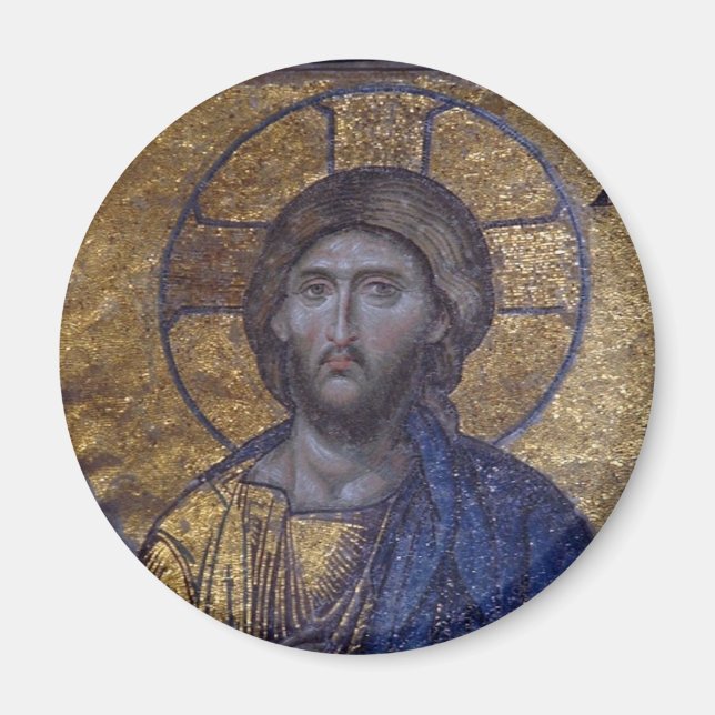 Kristus Pantocrator Magnet (Framsidan)