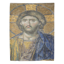 Kristus Pantocrator Mosaic Iconic Religiösa Roman 