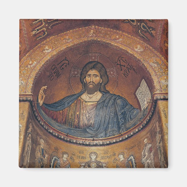 Kristus Pantocrator och Madonna Magnet (Framsidan)