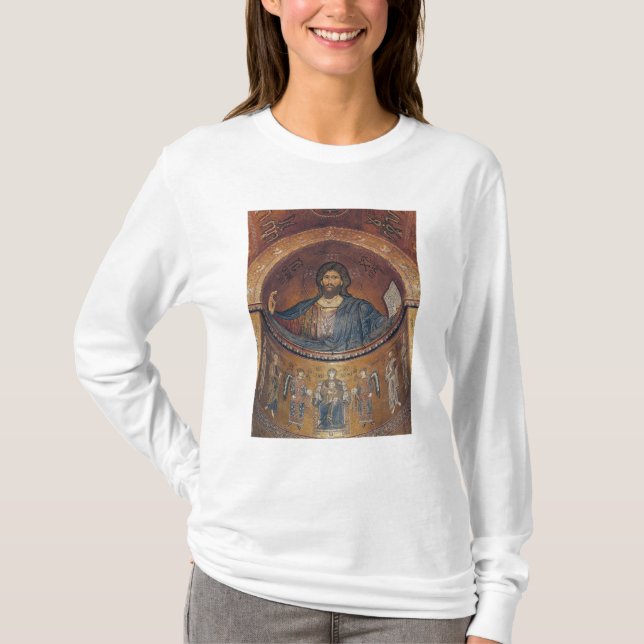 Kristus Pantocrator och Madonnaen T-shirt (Framsida)