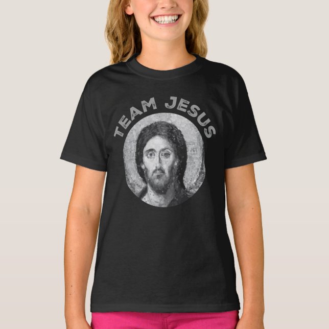 Kristus Pantocrator T Shirt (Framsida)
