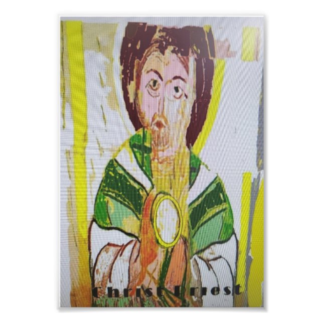 Kristus Priest Fototryck (Framsidan)