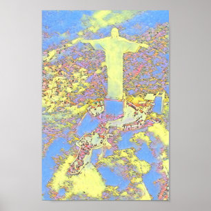 Kristus Redeemer Art Poster