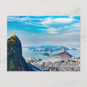 Kristus Redeemer, Rio de Janeiro Helg Vykort