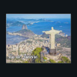 Kristus Redeemer, Rio de Janeiro Helg Vykort<br><div class="desc">Detta sceniska vykort har en bild av Kristus Redeemer-statyn i Rio de Janeiro,  Brasilien. Du uppmanas att ändra alla tillgängliga alternativ som du vill.</div>