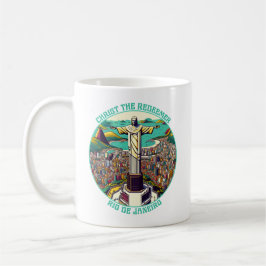 Kristus Redeemer, Rio de Janeiro Kaffemugg