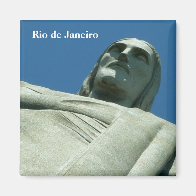"Kristus Redeemer, Rio de Janeiro"-magnet Magnet (Framsidan)
