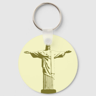 Kristus Redeemer. Rio de Janeiro Nyckelring