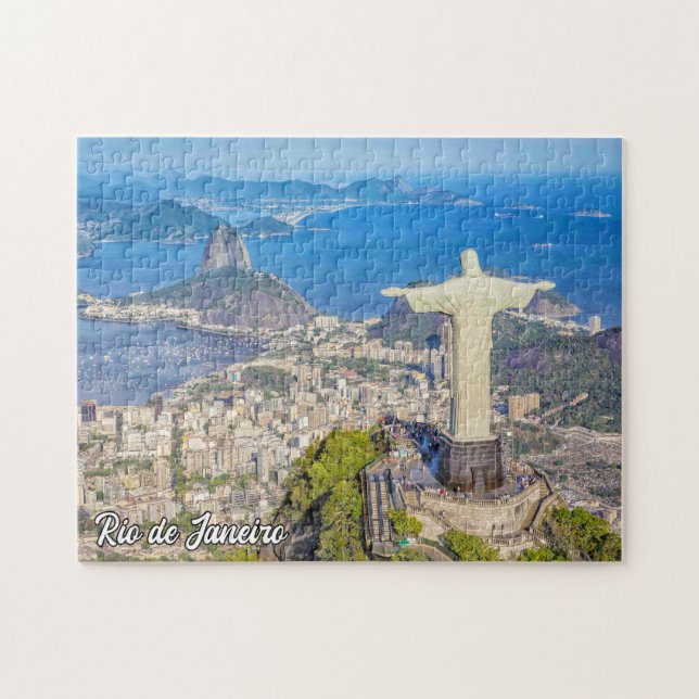 Kristus Redeemer, Rio de Janeiro Pussel (Horisontell)