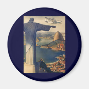 Kristus Redeemerstatyn, Rio de Janeiro, Brasilien Magnet