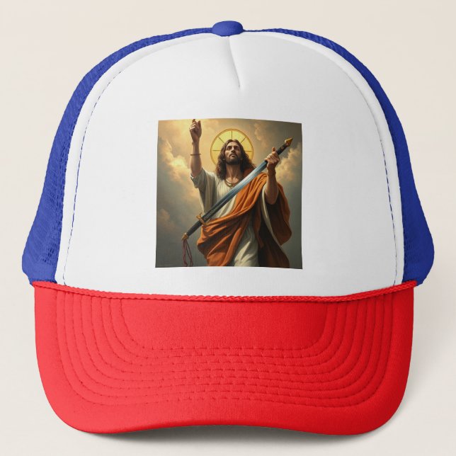 Kristus Returnerar Truckerkeps (Framsida)