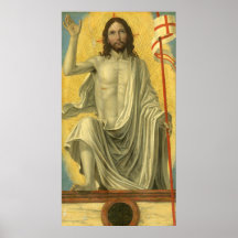 Kristus Risen - Bergognone Fine Art Poster