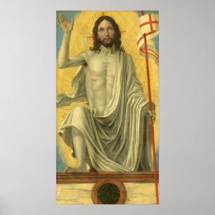 Kristus Risen - Bergognone Fine Art Poster
