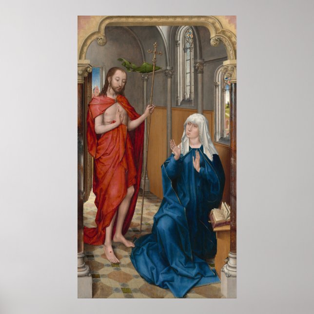 Kristus - Rogier van der Weyden Fine Art Poster (Framsidan)