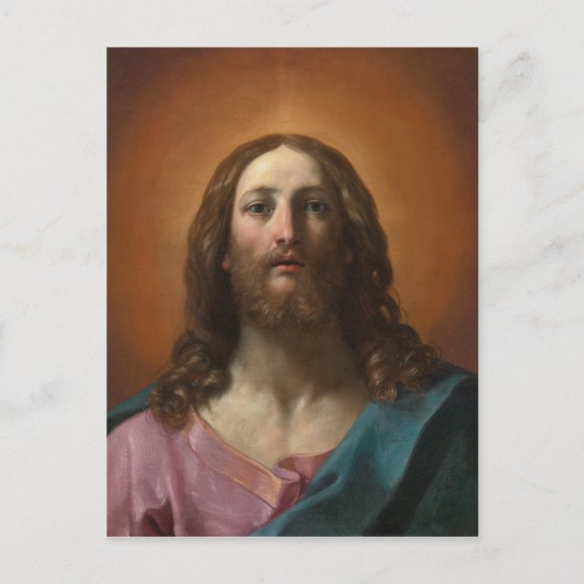 Kristus Salvator mundi Guido Reni CC0988 Vykort (Framsida)