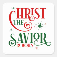 Kristus Savior är Born