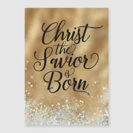 Kristus Savior är född kristen jul