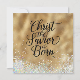 Kristus Savior är född kristen jul