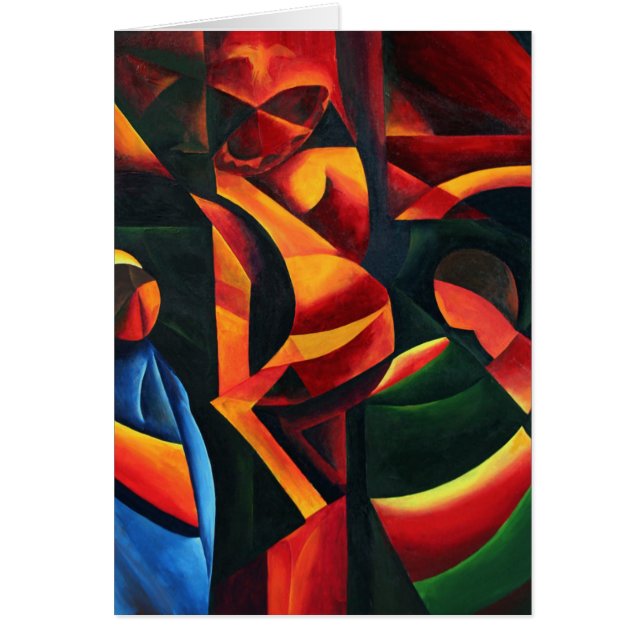 Kristus - sist andedräkt 2008 hälsningskort (Framsidan)