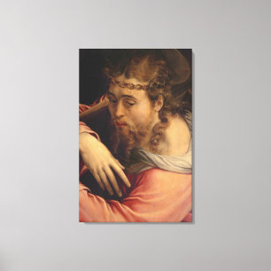 Kristus som bär kor, 1540-45 (olja på panel) canvastryck