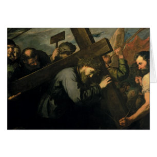 Kristus som bär kor, 1635 hälsningskort