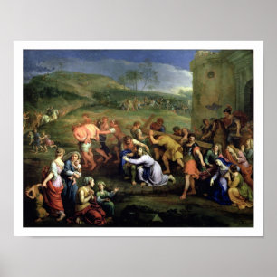 Kristus som bär kor, 1684 (olja på kanfas) poster