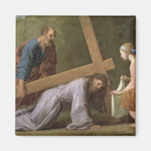 Kristus som bär kor, c.1651 magnet