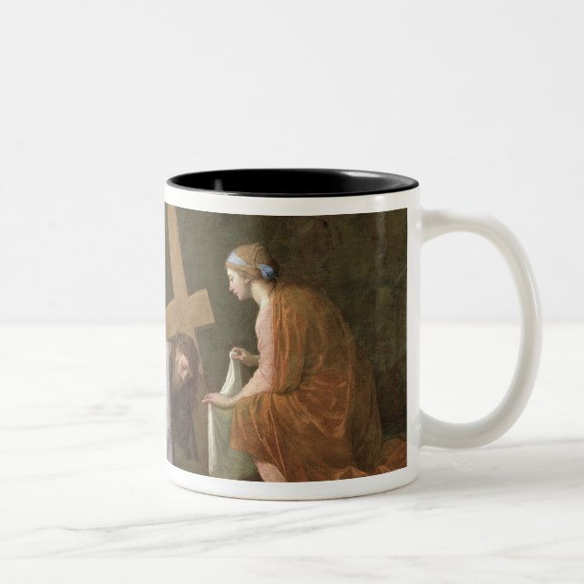 Kristus som bär kor, c.1651 Två-Tonad mugg (Höger)