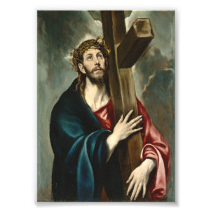 Kristus som bär Kor, El Greco Fototryck