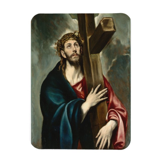 Kristus som bär Kor, El Greco Magnet (Vertikal)