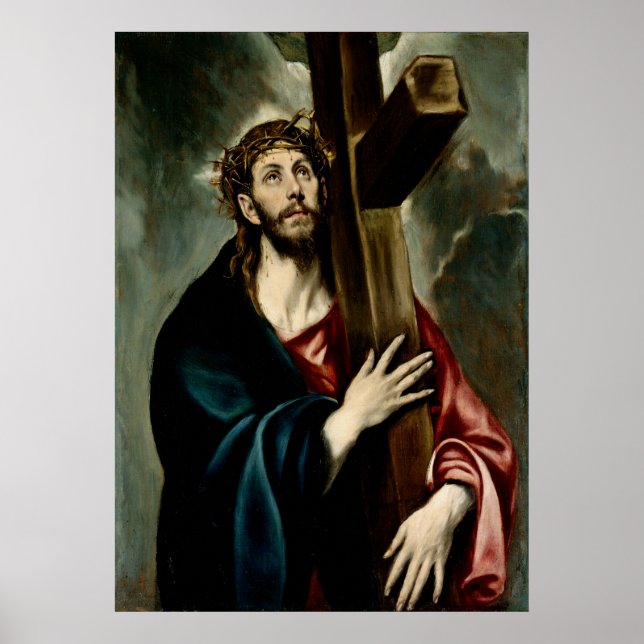 Kristus som bär Kor (Light 1) Poster (Framsidan)