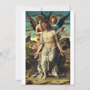 Kristus som Frälsaren av Andrea Mantegna Tack Kort