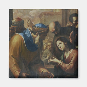 Kristus som grälar med doktorerna, c.1660 magnet