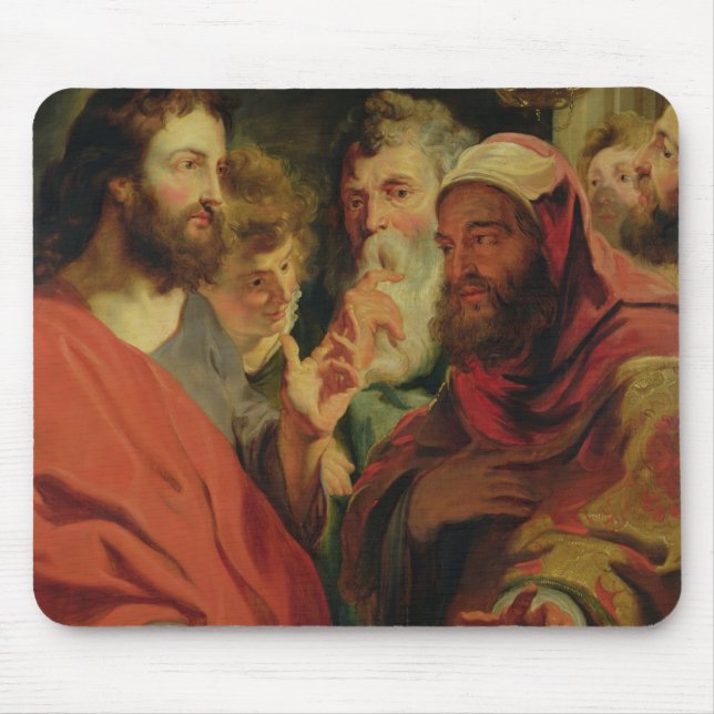 Kristus som instruerar Nicodemus Musmatta (Framsidan)