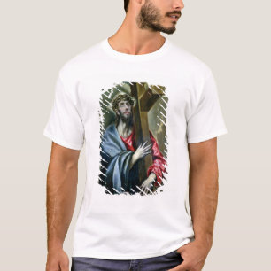 Kristus som knäpper fast kor, 1600-10 (olja på t shirt