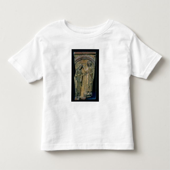 Kristus som krönar kejsaren Constantine VII T-shirt (Framsida)